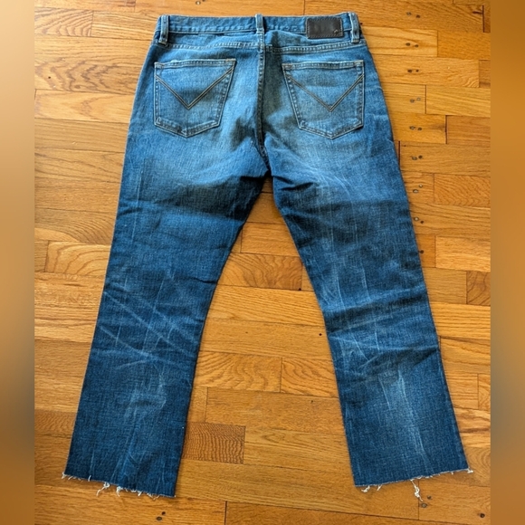 John Varvatos Distressed Ankle Jeans - Picture 5 of 6